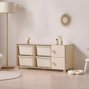 아이방 거실 침실 바구니 수납장 120cm P0000CFH