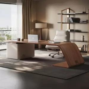 사장님 책상 대표실 서재 가구 고급