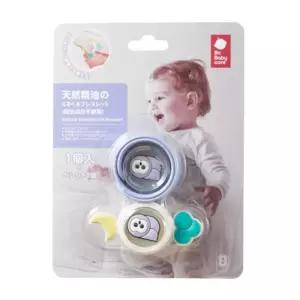 BC 베이비케어 트월링 팔찌 아기용 모기 퇴치 기능 어린이용 천연 에센셜 오일 함유 교체 부품 포함 (보라