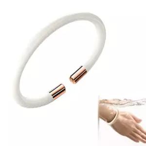 바라로즈 휴대용 모기 퇴치 팔찌 휴대폰 부착형 전기 도금 자석 은은한 형광색 식품 등급 실리콘 소재 면봉