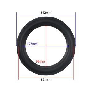 [호환품]GHX 폼 서스펜션 서라운드 6 인치 스피커용 수리 부품 5.5 5.75 혼 사이드 142mm 98mm 2 개
