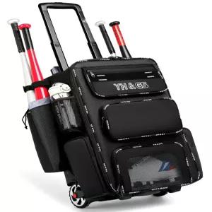 야구 캐리어 가방 트롤리 백팩 검정색 글러브백 휴대용