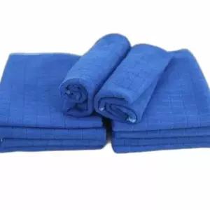 극세사 주방 행주 블루 식당 청소 걸레 주방용 수건