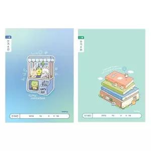 초등학교 쓰기 연습 노트 8칸 세트 5권 과목용 공책 12