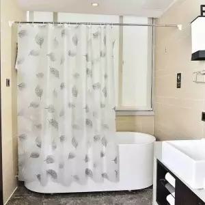 방수 샤워커튼 180x180 욕실 물튀김 방지 가림막 욕조 커튼