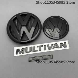 폭스바겐 호환 멀티밴 T5 카라벨 T6 자동차 엠블럼 전면 보닛 후면 트렁크 4모션 바디 로고 교체용 글로스