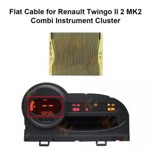르노 호환 트윙고 II 2 MK2 콤비 계기판 대시보드 플랫 케이블 리본 51x41mm 38 핀