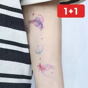 타투 스티커 글리터 방수 페이크 학교 축제 클럽 바디