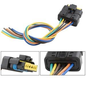 Renault 호환 MK3 CLIO 3 자동차 액세서리 용 6 핀 후면 테일 라이트 회로 기판 케이블 하네스