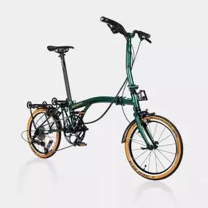 라이트프로 S9 알루미늄 합금 프레임 16인치 9단 변속 삼단 접이식 자전거 S/Y 바 경량 미니 폴딩 바이크