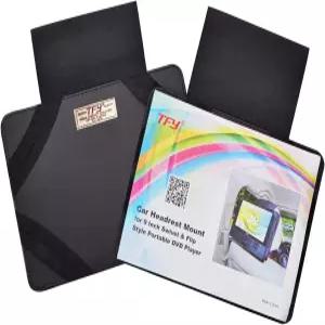 휴대용 DVD 플레이어용 TFY 카 헤드레스트 마운트 9~9.5인치 LCD 화면을 갖춘 스위블 및 플립 스타일 장착