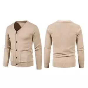 남자 캐주얼 니트 가디건 기본 코트 4컬러 패션 겨울 여름 세트 코디 팬츠 오버핏