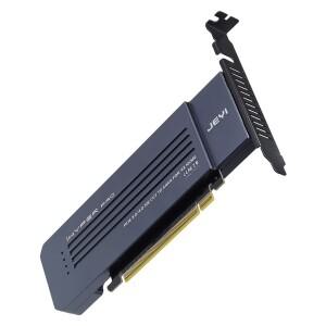 JEYI 4디스크 NVMe PCIe 3.0 RAID 확장 카드 iHyper-Pro PCI-E M.2 X16 to 4X GEN3 (NVMEx4 어레이 지원) 2