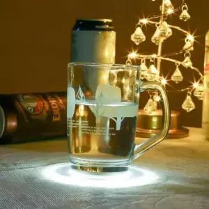 컵받침홀더 led 컵 받침대 파티 용품 홈파티식기