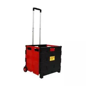 [RIZPICK]휴대용 접이식 폴딩 장 쇼핑용 바구니 경량 카트 바퀴달린카트