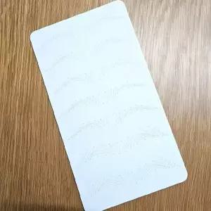 반영구 눈썹 연습판 남성용 헤어스트록 타투 문신 실습 고무 연습지 미용 교육