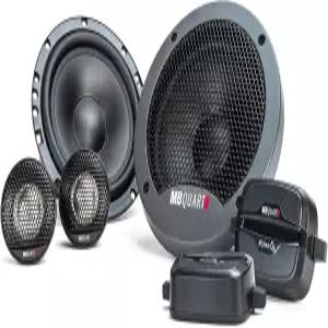 MB Quart FSB216 포뮬러 컴포넌트 스피커 시스템 블랙 페어 - 6.5인치 70와트 카 오디오 외장 크로스오버