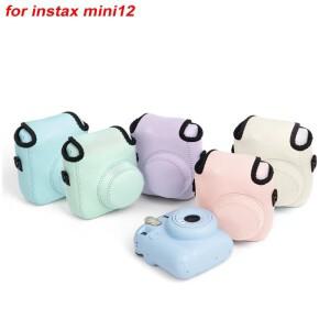 [호환품]Mini 호환 12 카메라 보관 가방 용 파우치 소프트 백 홀더 보호대 케이스 안티 스크래치