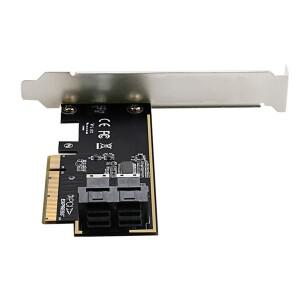 PCIE 8X-2 포트 U.2 어댑터 카드 SFF8643 듀얼 NVMe SSD X8 확장