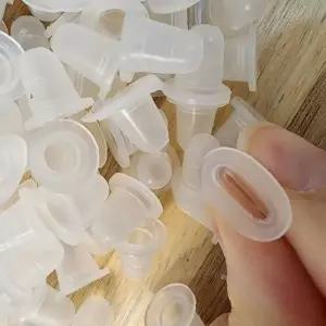 실리콘 색소컵 100p 타투 두피문신 반영구 화장 미용 재료 일회용 잉크 용기