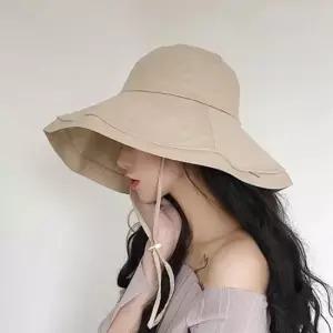 할머니모자 여성 버킷햇 나들이 바캉스 휴가철 여름 목조절끈