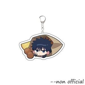 주술회전 후시구로 메구미 이타도리 유지 쇼스로 젠인 나오야 Q 버전 아크릴 키체인 만화 캐릭터 백팩 펜던