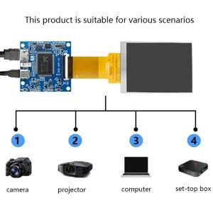 3D PrintedMini Retro 보조 화면 2.8인치 HDMI 디스플레이 Mac DIY 컴퓨터 액세서리 Macintosh 모델