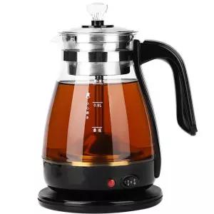 전기 주전자 자동 차 요리 냄비 유리 스팀 보존 멀티 쿠커 가정용 220V 1L