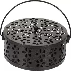 BESTOYARD 모기 선향 홀더 실내 옥외용 속제 코일 수납 브라켓식 탁상 주최자 집 오피스 발코니용 향 샌들