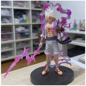 18cm 원피스 애니메이션 피규어 루피 기어 5 니카 태양신 액션 수집용 모델 장난감 선물