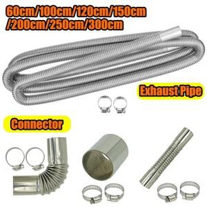 배기 파이프 튜브 엘보 커넥터 세트 25mm 디젤 히터 자동차 캠핑카 캐러밴 트럭 부품