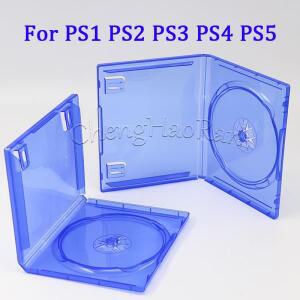 PS1 PS2 PS3 PS4 PS5 게임 디스크 보관 쉘 커버 빈 CD DVD 박스 케이스 교체용 수리 액세서리 1개