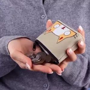 귀여운 고양이 립파우치 백팩이너백 생리대파우치 화장품 미니