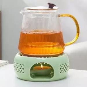 도자기 티워머 차워머 민트 브론즈 세트