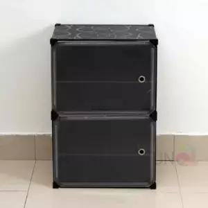 ( )투명 도어신발장 신발정리함 신발케이스 오픈신발장 현관신발정리대 미니신발장