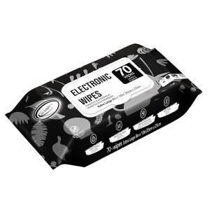 eAj 에어 정글 전자 물티슈 스크린 클리너 70개, 천 필요 없음, LED 스크린, TV, 자동차, 컴퓨터, 태블릿, 휴대폰, 노트북, VR, 모니터용 대형 8