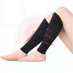 부종예방 종아리 압박 스타킹 밴드 살색x2개 헬스 보호 농구 배드민턴