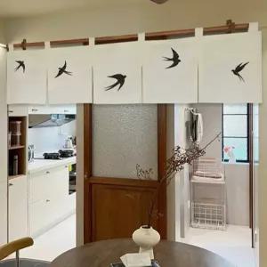 노렌 가리개 미니노렌 파티션 방문 가림막 공간분리 린넨