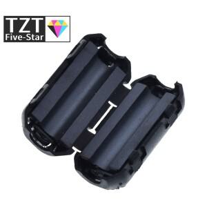 1/3/5PCS EMI RFI 클립 케이블용 5mm 페라이트 링 코어 노이즈 억제기 액티브 부품 필터