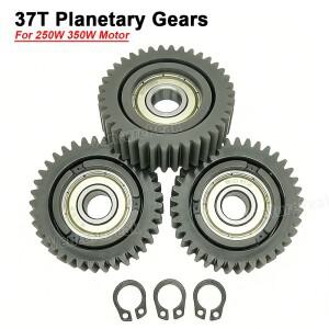 40x11mm E-바이크 기어 37T 플래니터리 608Z 베어링 포함 접이식 자전거 250W 전기 허브 모터 나일론