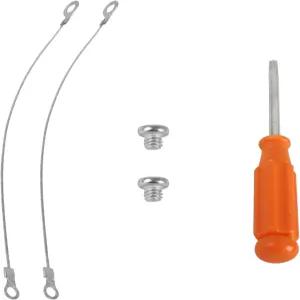 구글 네스트 캠(야외 또는 실내 배터리) 및 심플리세이프 실외 카메라용 홀릭펀 낙하 방지 체인 - 2팩