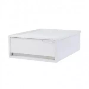 ( )아이보리 소형 시스템서랍장 소품정리함 적층 멀티박스 마이룸 시스맥스