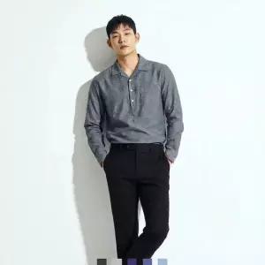 [모로엠] 남성 오픈카라 헨리넥 미니멀 셔츠 DMG-SHA-Q4533412