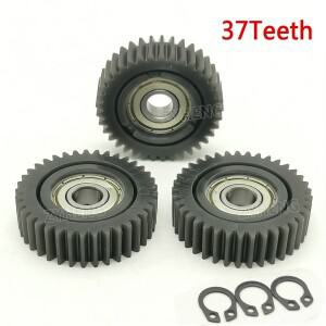37T E-바이크 기어 키트 플래니터리 나일론 40x11mm 608Z 베어링 포함 접이식 자전거 250W 전기 허브 모터
