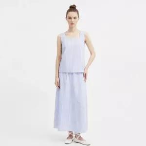 [샵앤] 여성 잔고방 바캉스 민소매 나시 롱스커트 세트 NTT-WSET-21152