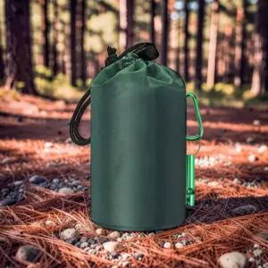 포켓 배드 침낭 휴대용 베드 캠핑 차박 아웃도어 초경량 방수 담요