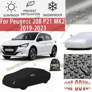 [호환품]푸조 호환 208 P21 MK2 - 자동차 커버 야외 보호 눈 차양 방수 방진 외부 UV 차량
