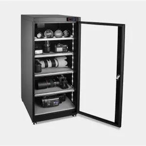 PreAsion 100L 5겹 전자 건조 캐비닛 카메라 보관 제습 100-240V 무소음 및 렌즈 자동 디지털