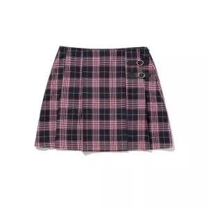 ROCCI Check Pleats Mini Skirt [PINK] 2069412