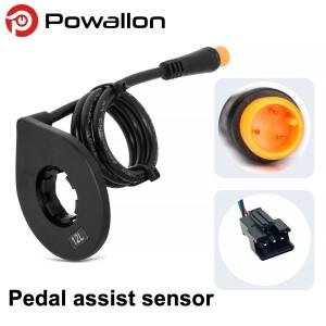 방수 플러그 12-자석 더블 홀 센서 - 전기 자전거 용 전자 페달 어시스트